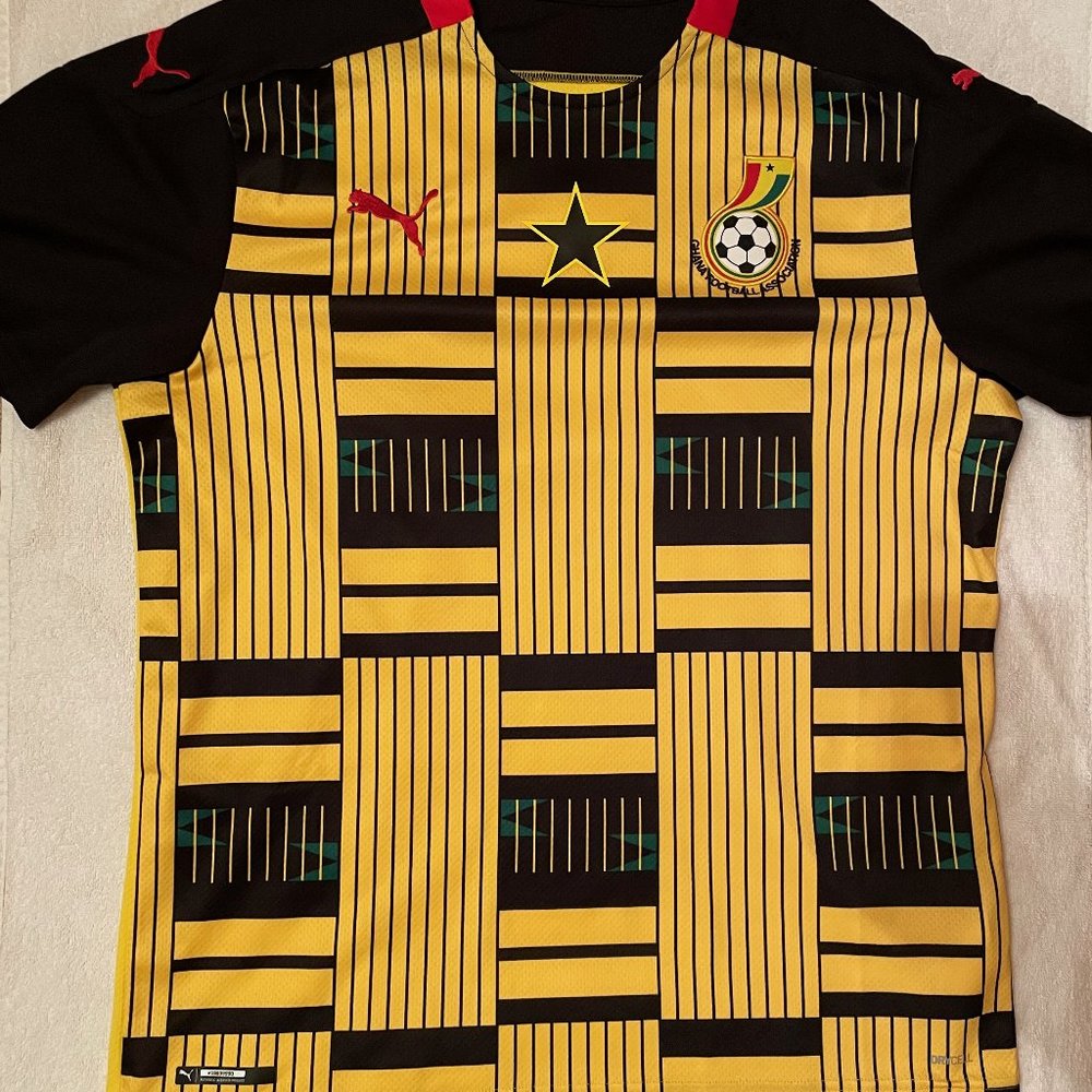 🆕 puma Ghana away jersey shirt 2021 sz L 🆕
